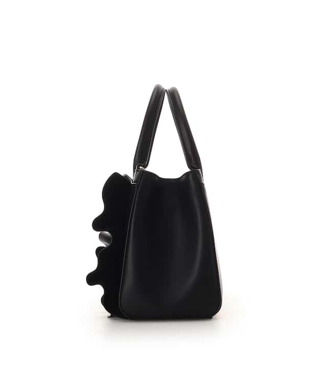 フリルリボンハンドバッグ