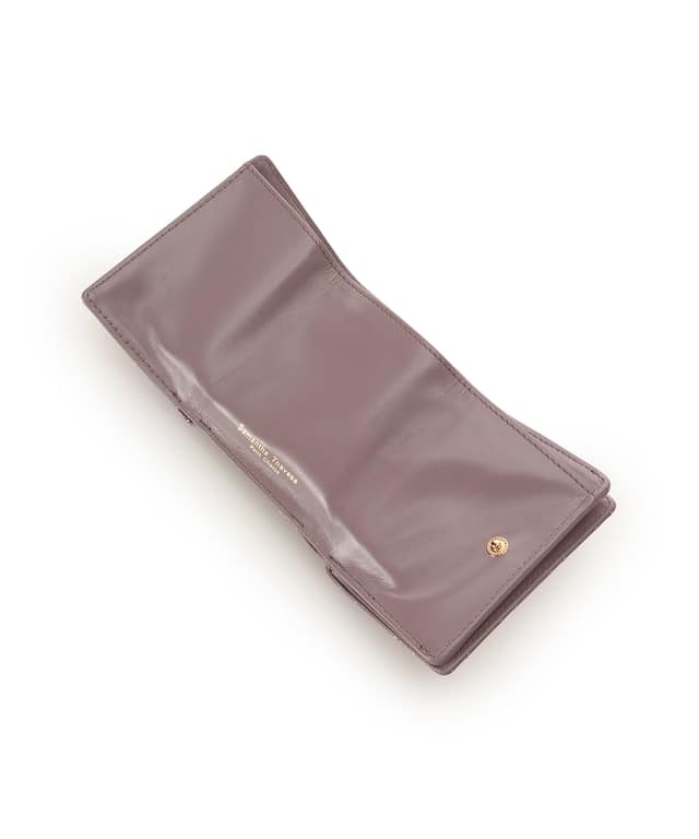 リボンキルト ミニ財布