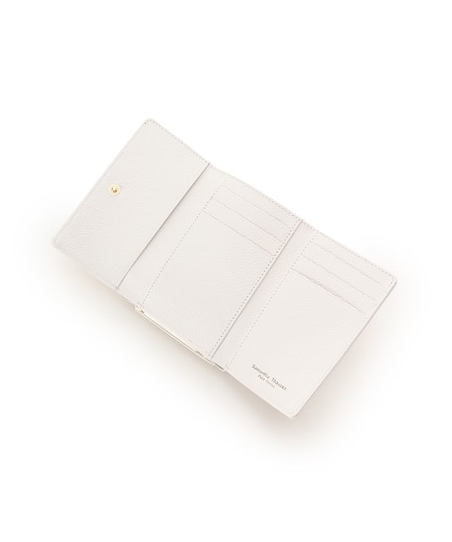プチリボン口金折財布