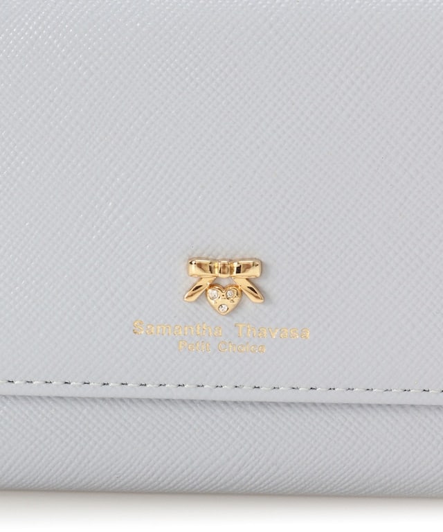 プチリボン口金折財布