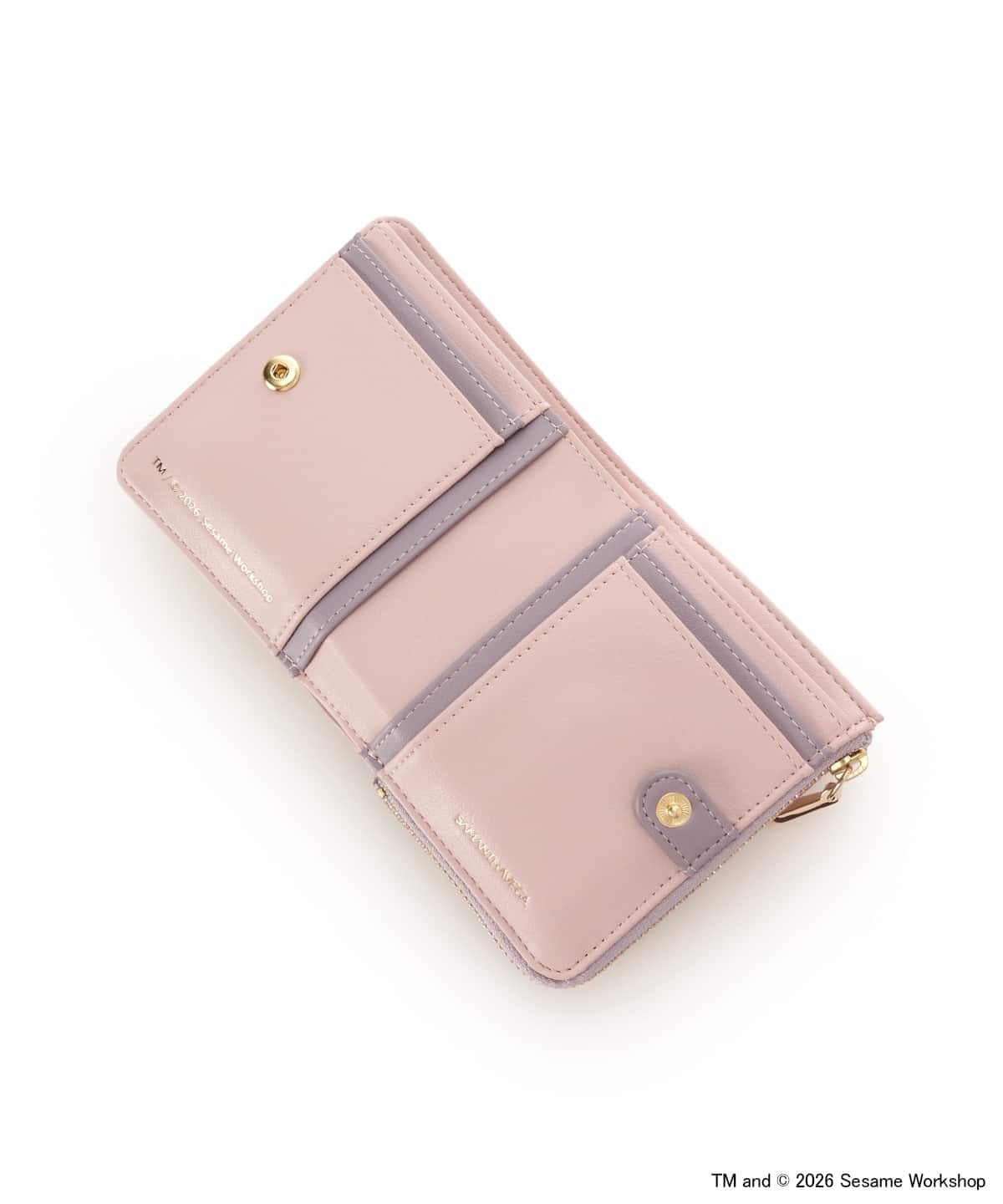 セサミストリートコレクション「アビー」折財布
