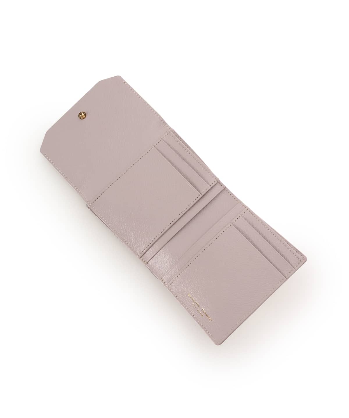 プチハート金具折財布