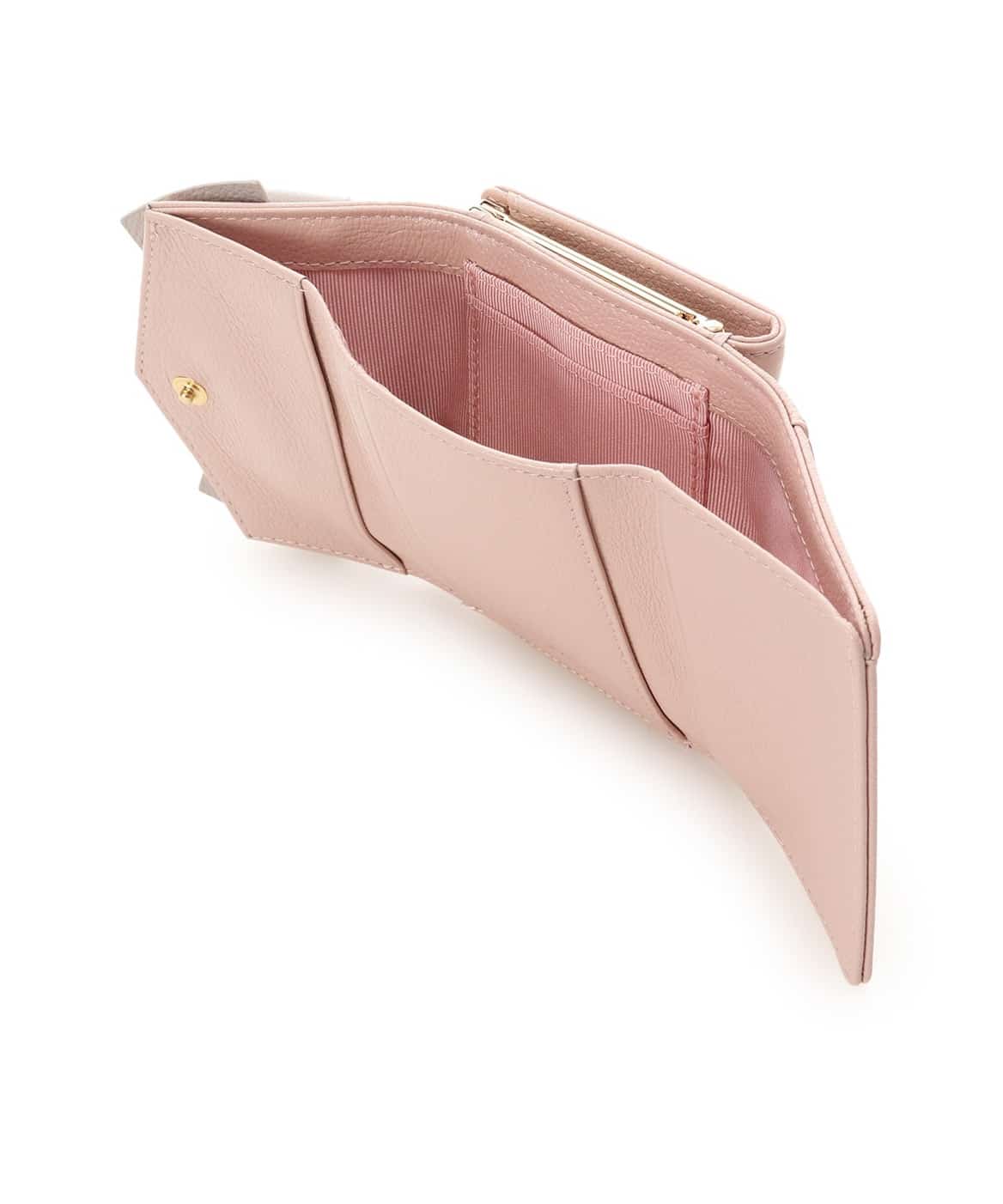 ビックリボン折財布