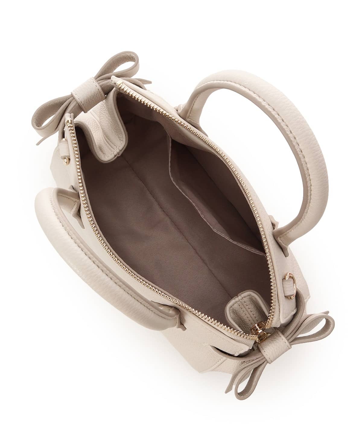 スクエアリボンハンドバッグ