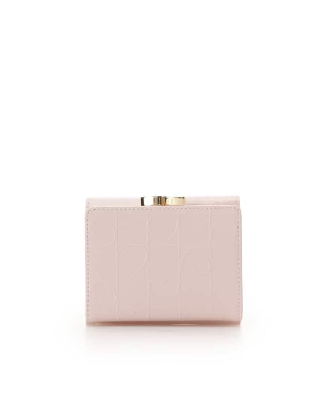 ライクハート 口金折財布