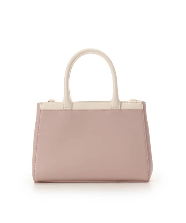 フリルリボンハンドバッグ