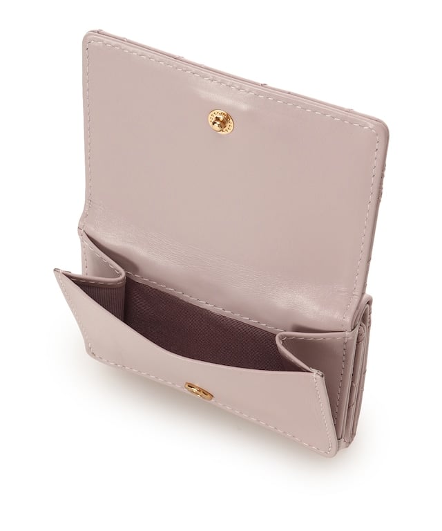 リボンキルト ミニ財布