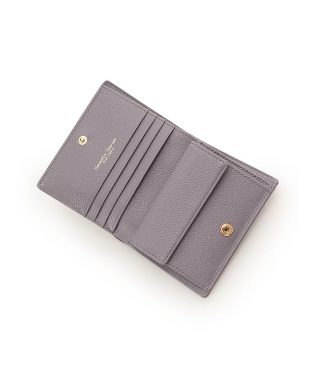プチリボン薄マチ折財布