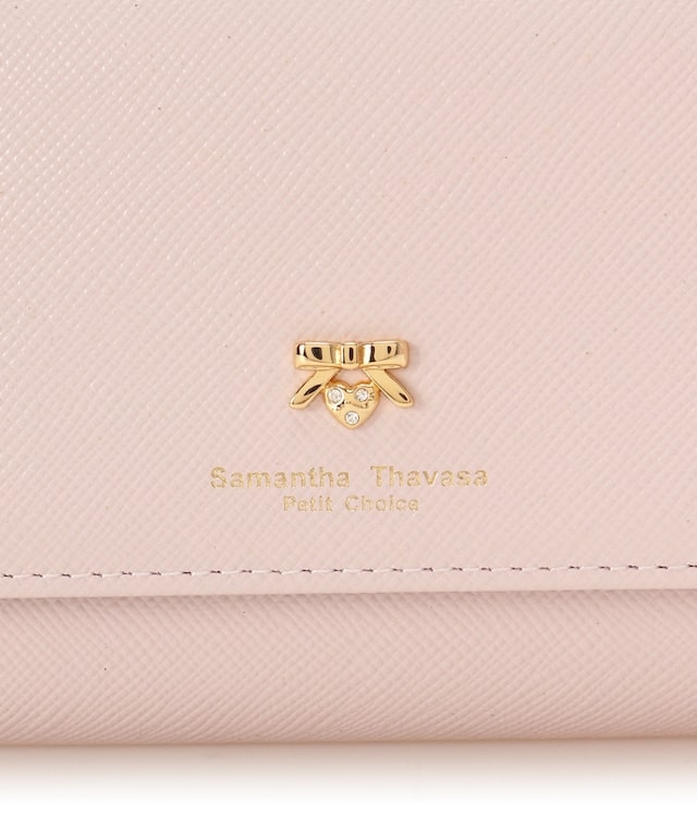 プチリボン口金折財布
