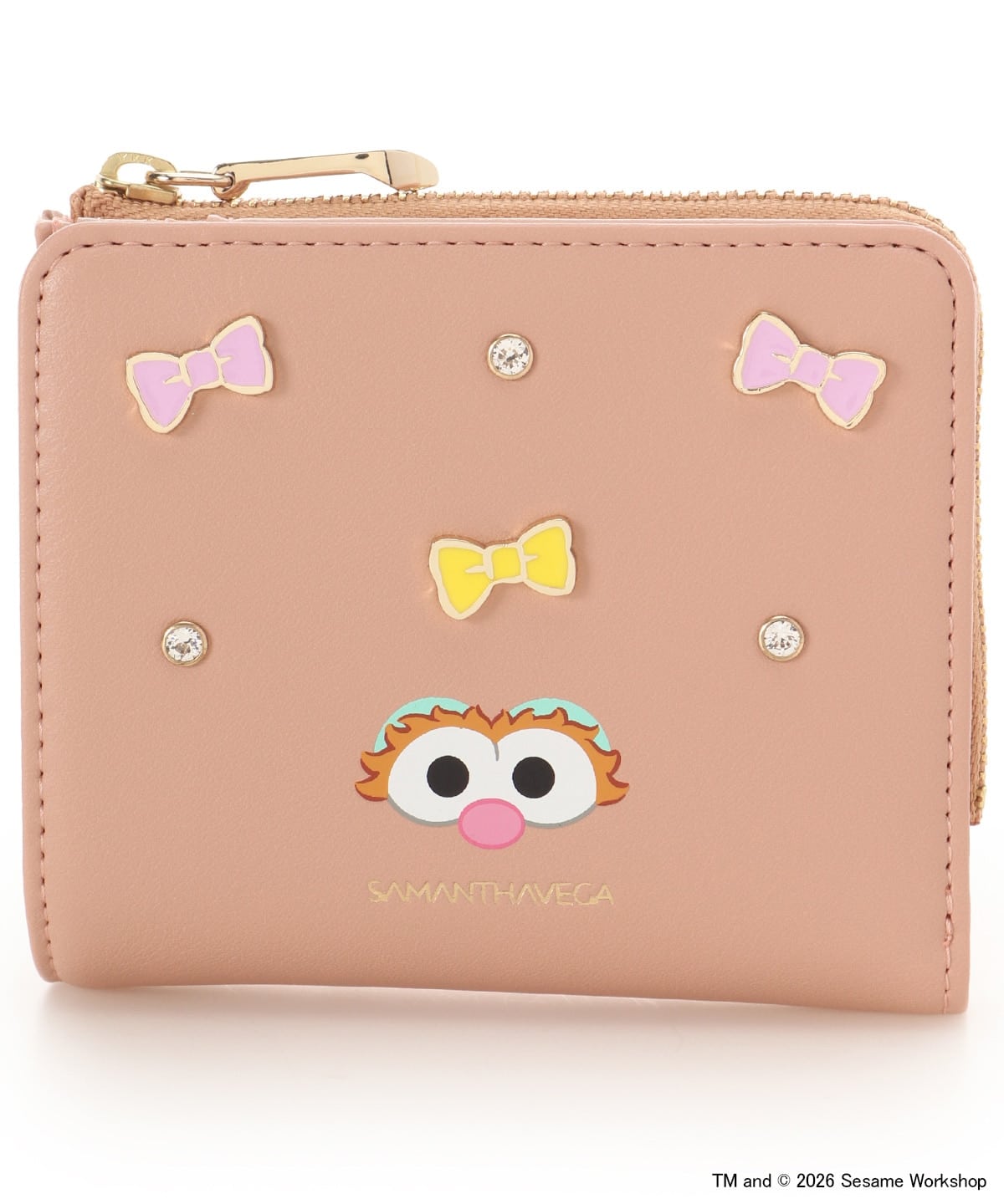 セサミストリートコレクション「ゾーイ」折財布