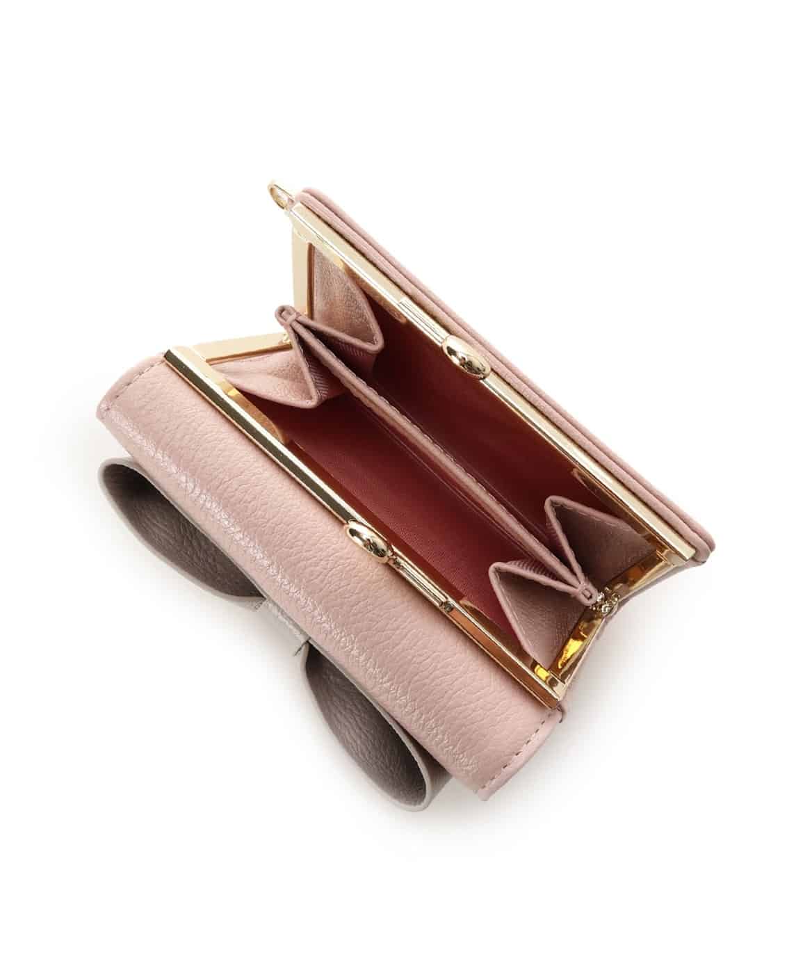 ビックリボン折財布