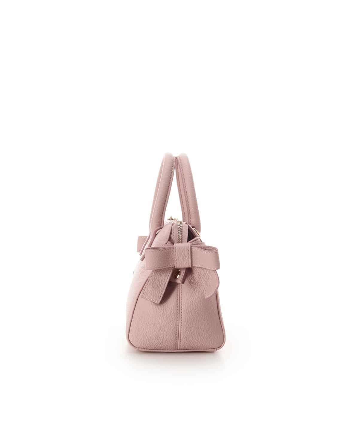 スクエアリボンハンドバッグ