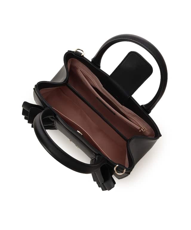 フリルリボンハンドバッグ