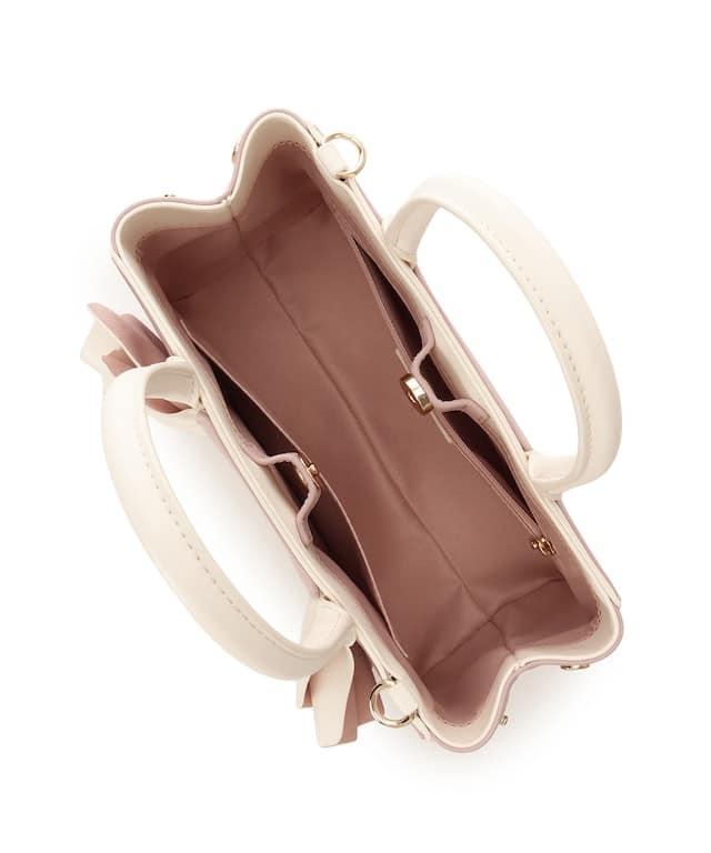 フリルリボンハンドバッグ