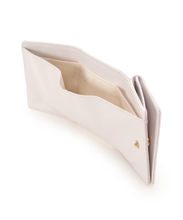 リボンキルト ミニ財布