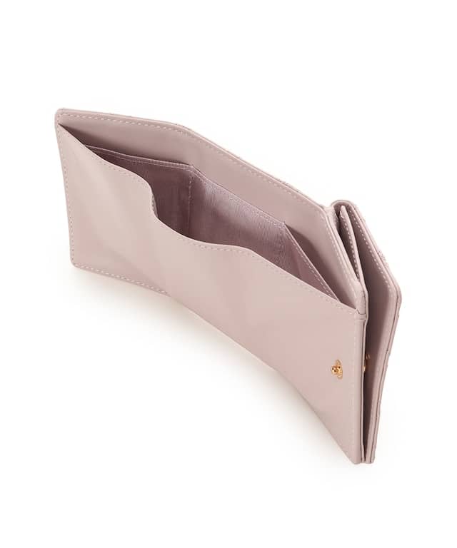 リボンキルト ミニ財布