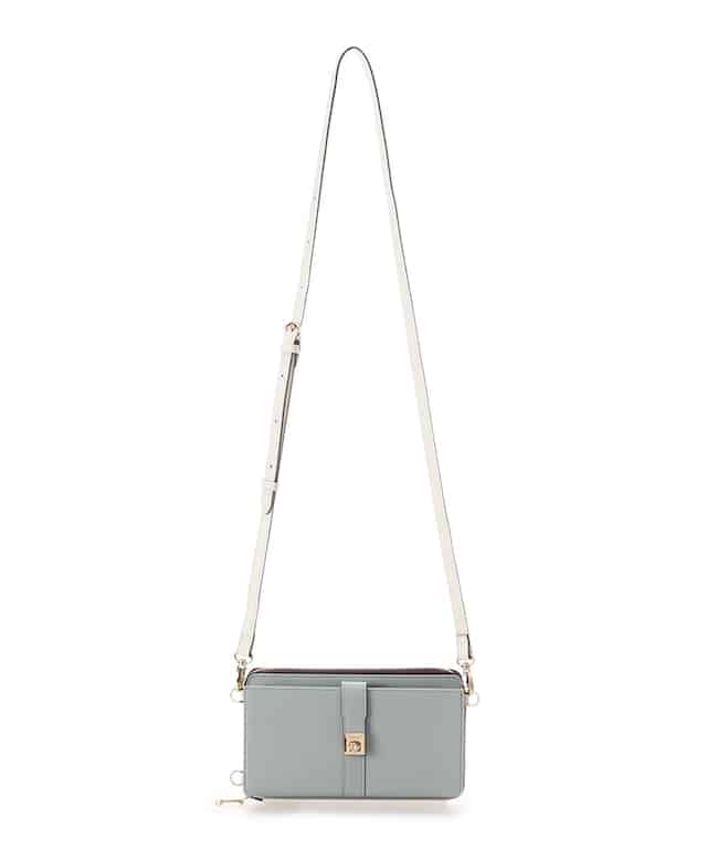 シンプル2wayウォレットショルダーバッグ