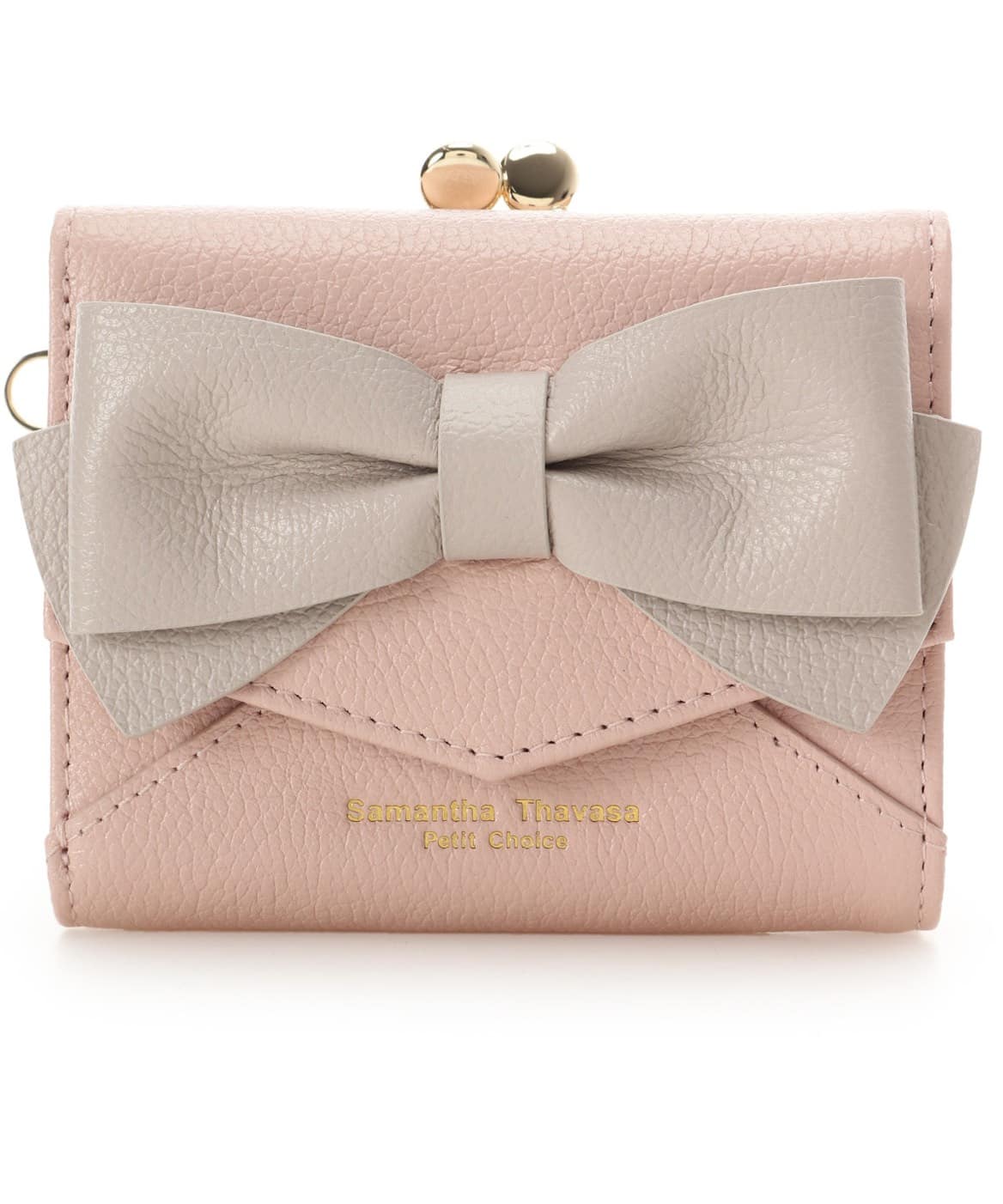 ビックリボン折財布