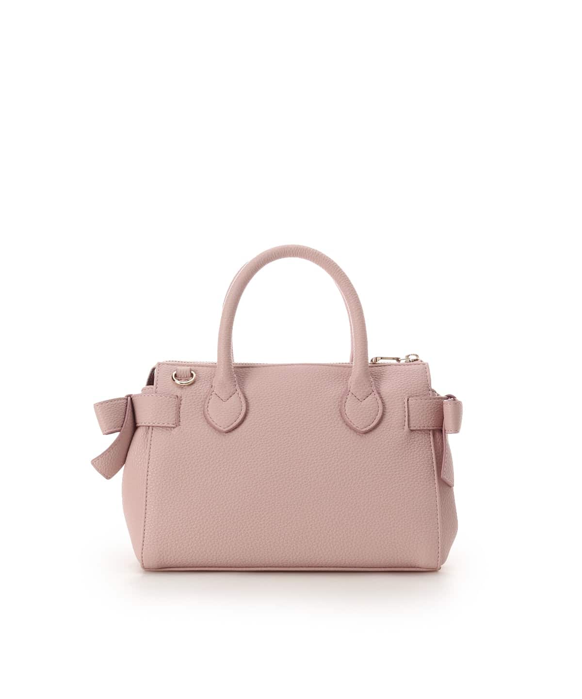 スクエアリボンハンドバッグ