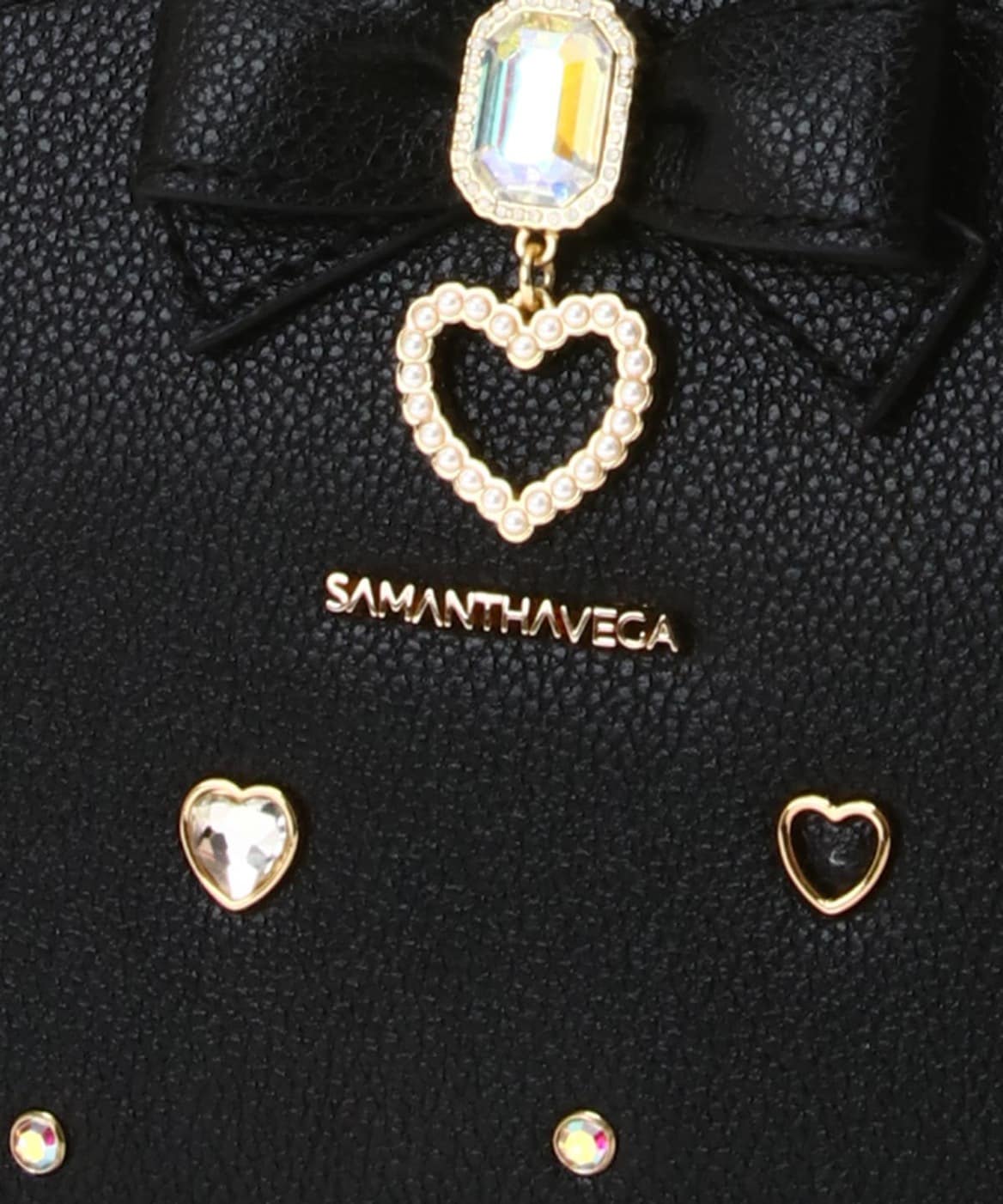 サイドレースアップリボンビジューミニフラッター