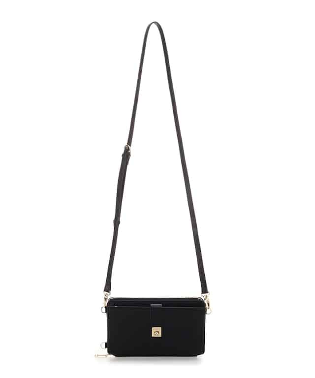 シンプル2wayウォレットショルダーバッグ