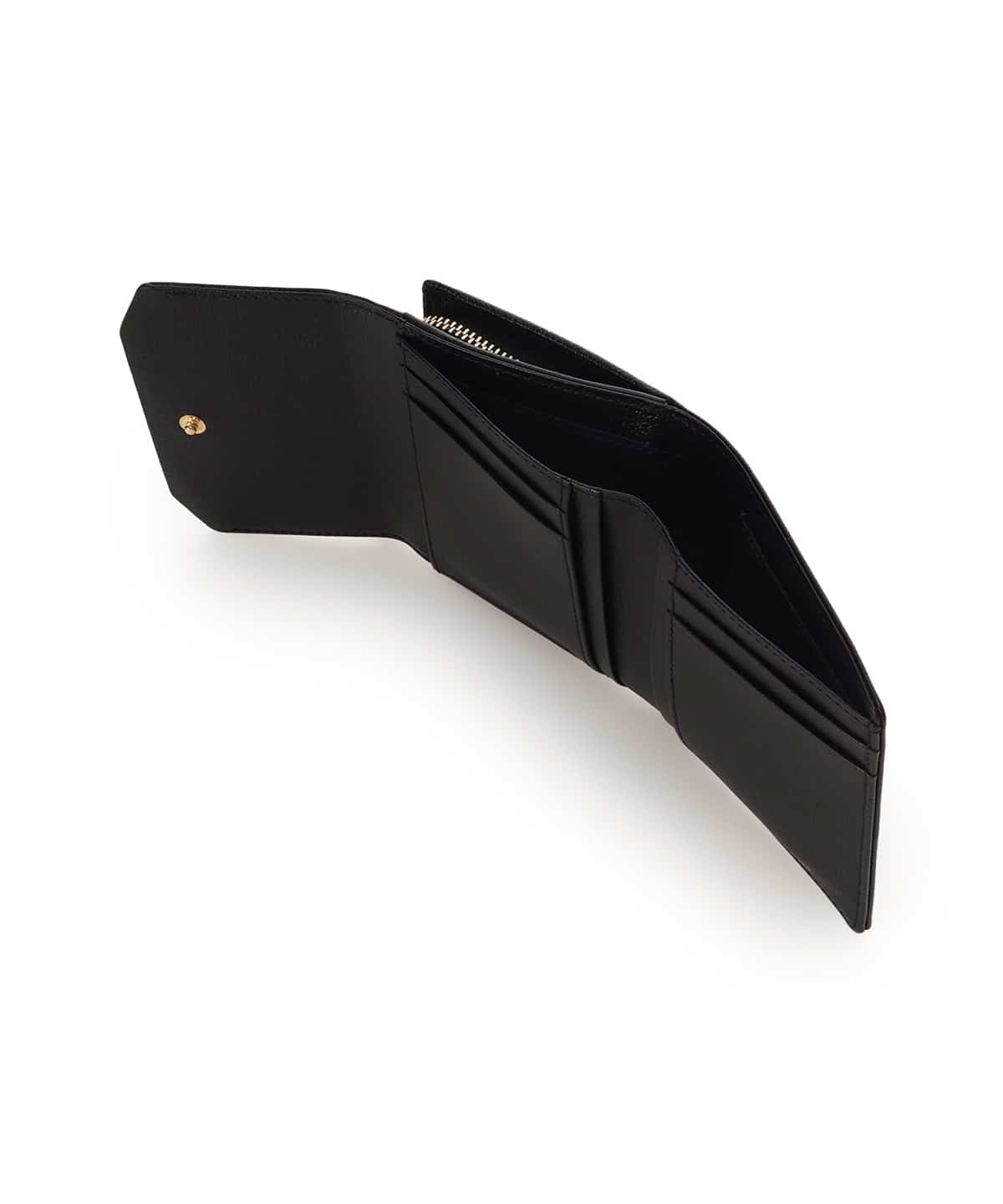プチハート金具折財布