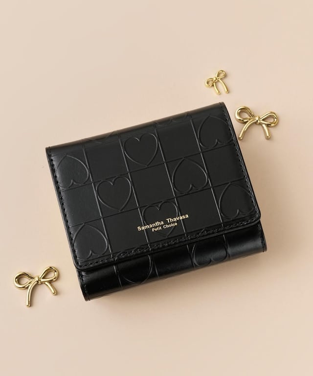 ライクハート 口金折財布