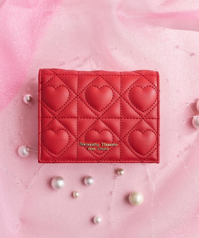 ハートキルト ミニ財布