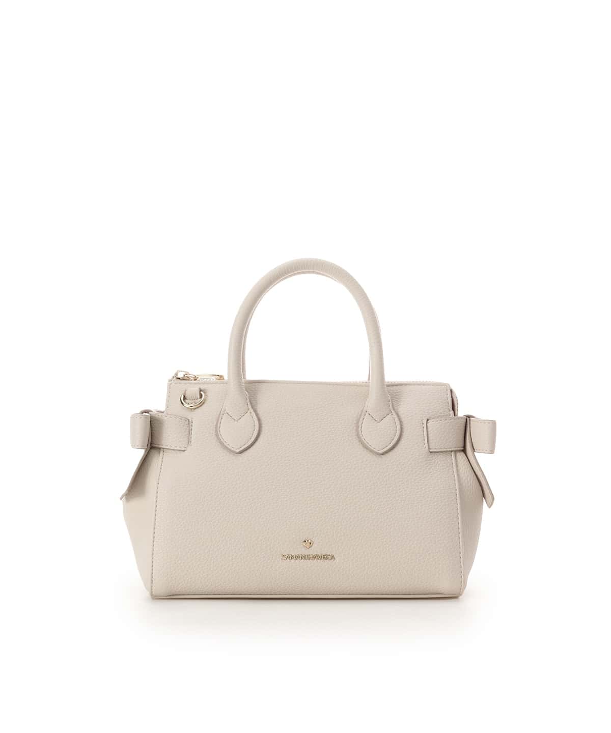 スクエアリボンハンドバッグ