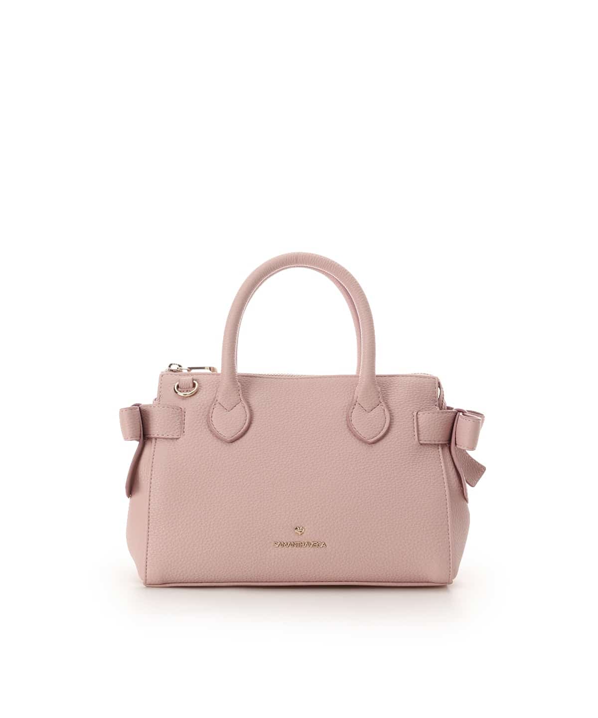 スクエアリボンハンドバッグ