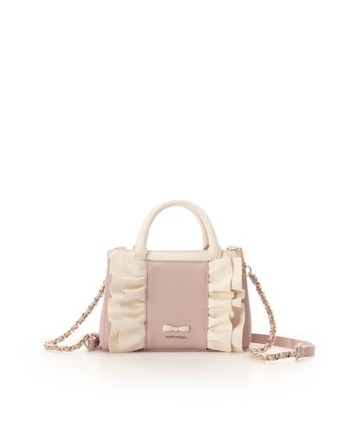 フリルリボンショルダーバッグ