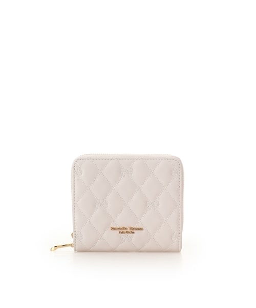 リボンキルト 折財布