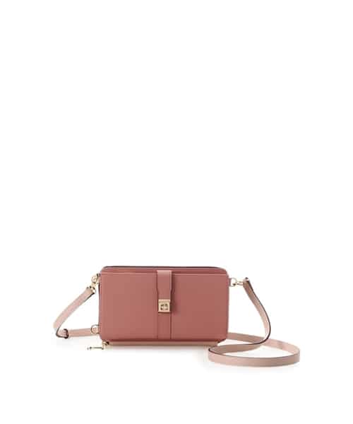 シンプル2wayウォレットショルダーバッグ