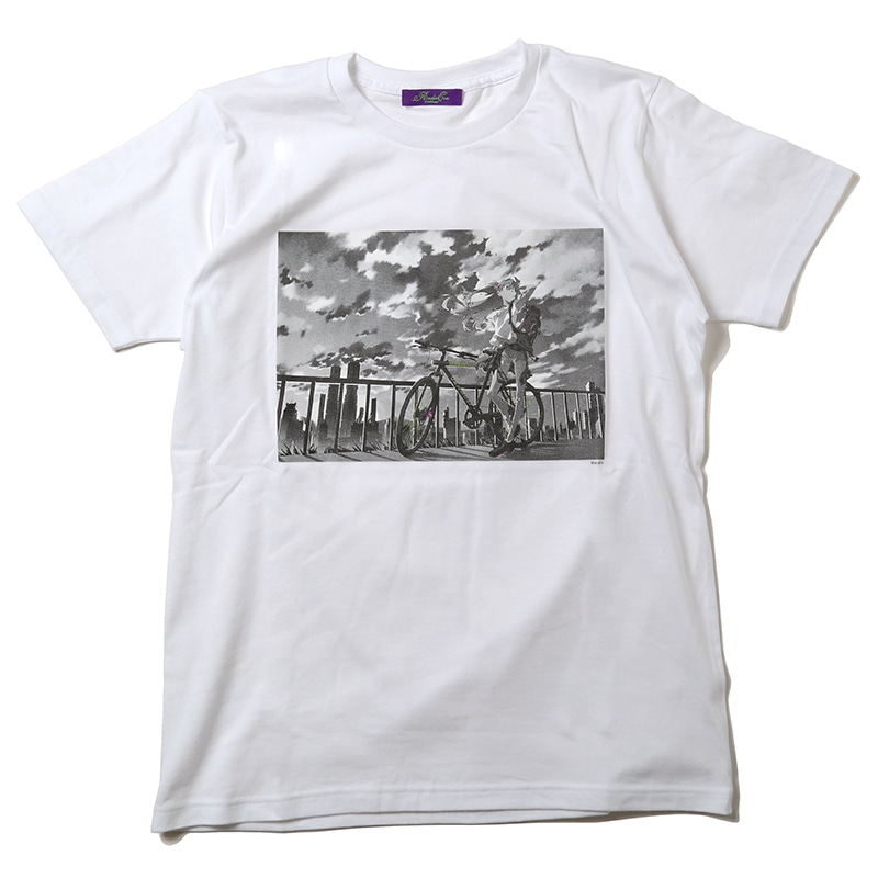 The bicycle ASUKA T-Shirt (ホワイト) ホワイト L
