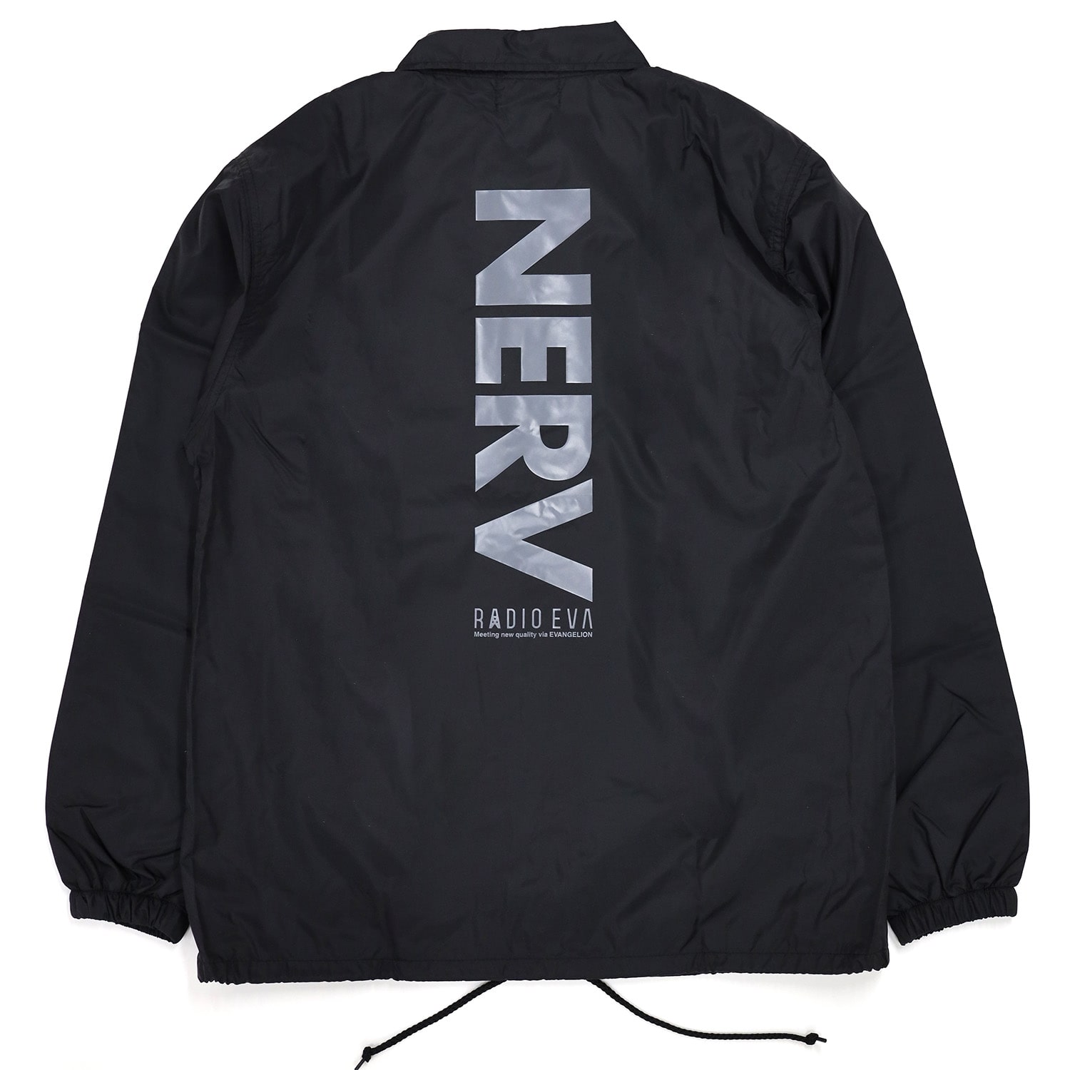 NERV COACH JACKET (BLACK) BLACK XL
