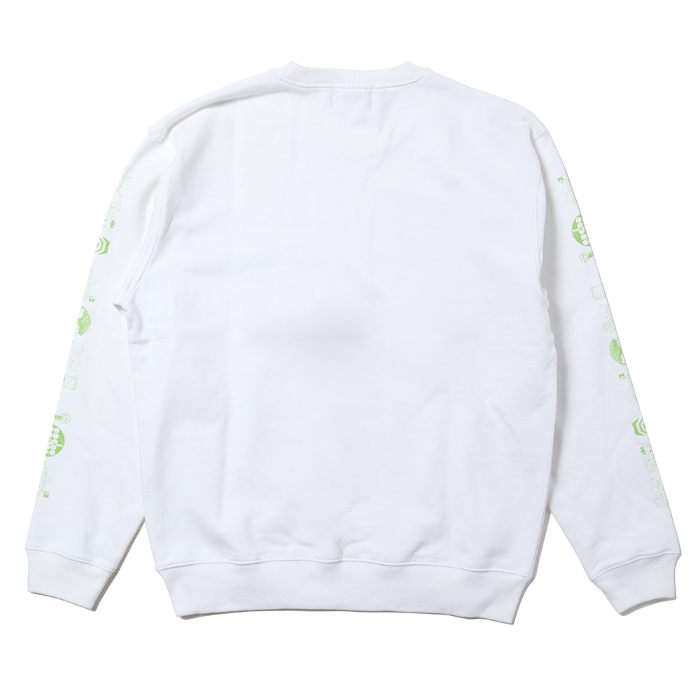 TYPOGRAPHY OF EVA Sweat (ホワイト) ホワイト XL