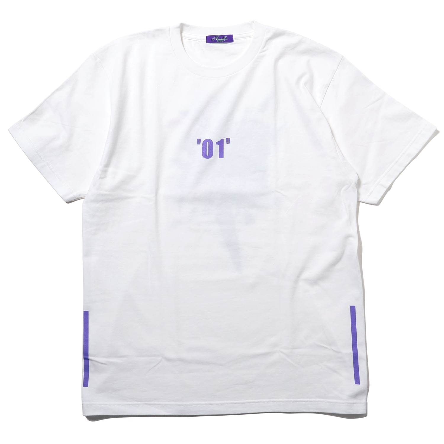 Abstract EVANGELION T-Shirt β（KENTA KAKIKAWA）(WHITE(初号機)) WHITE（EVA-01） XL