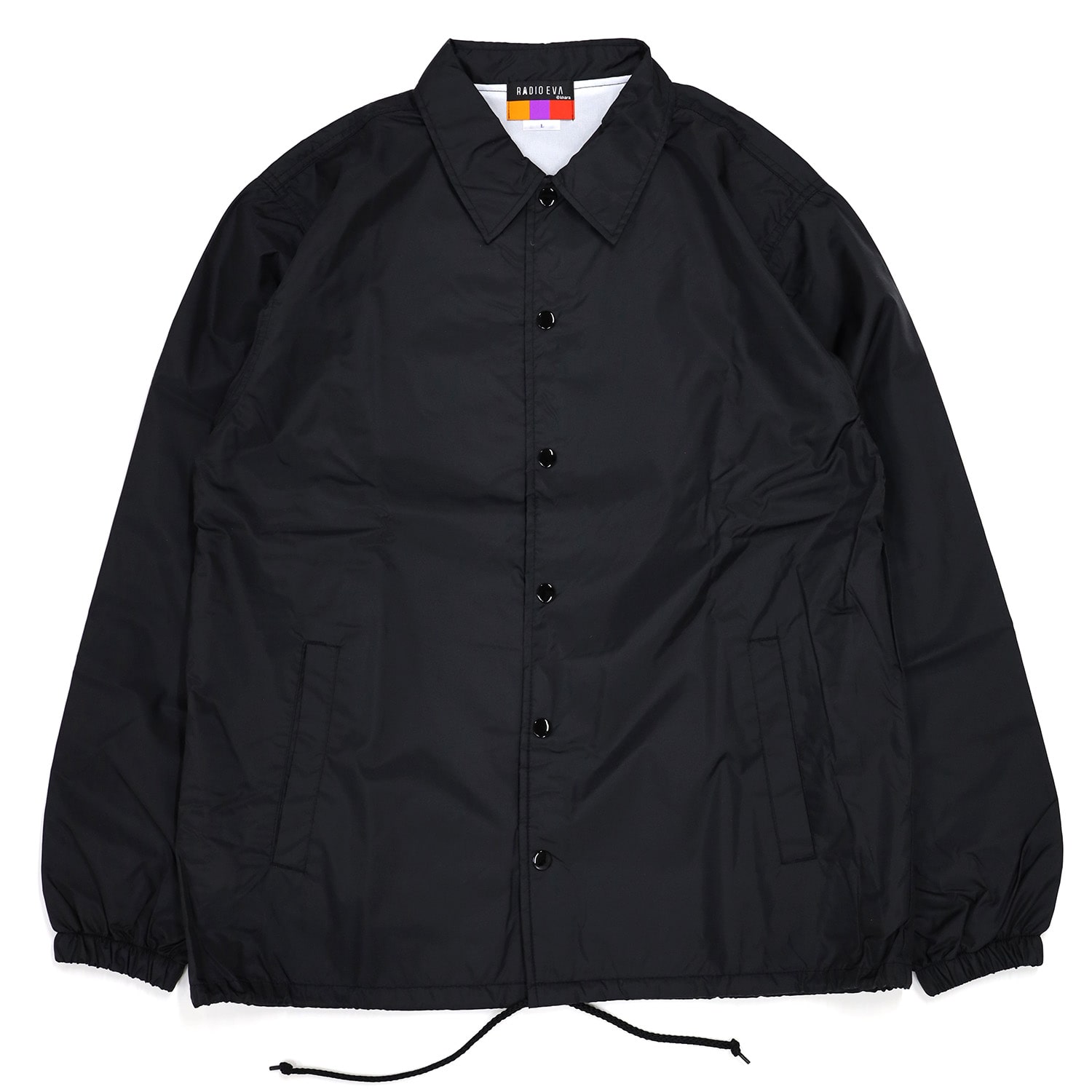 NERV COACH JACKET (BLACK) BLACK XL