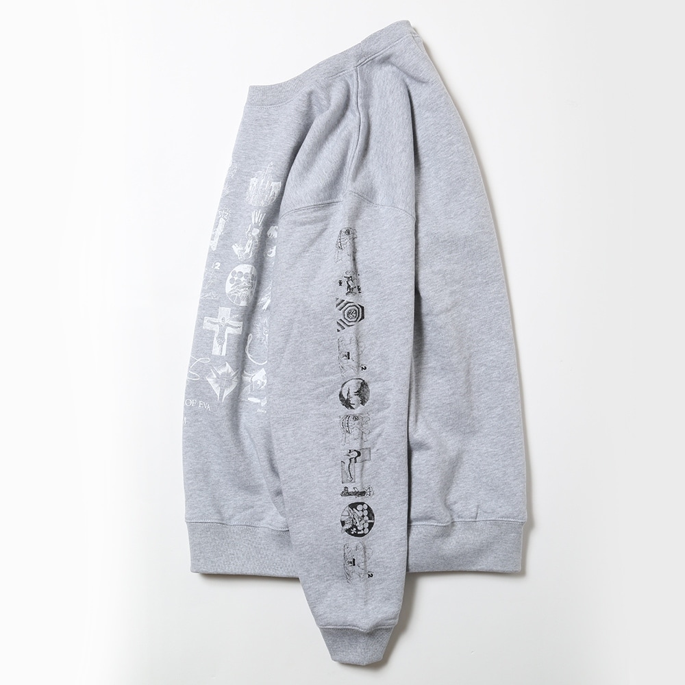 TYPOGRAPHY OF EVA Sweat (グレー) グレー L