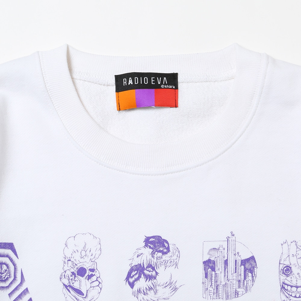 TYPOGRAPHY OF EVA Sweat (ホワイト) ホワイト XL