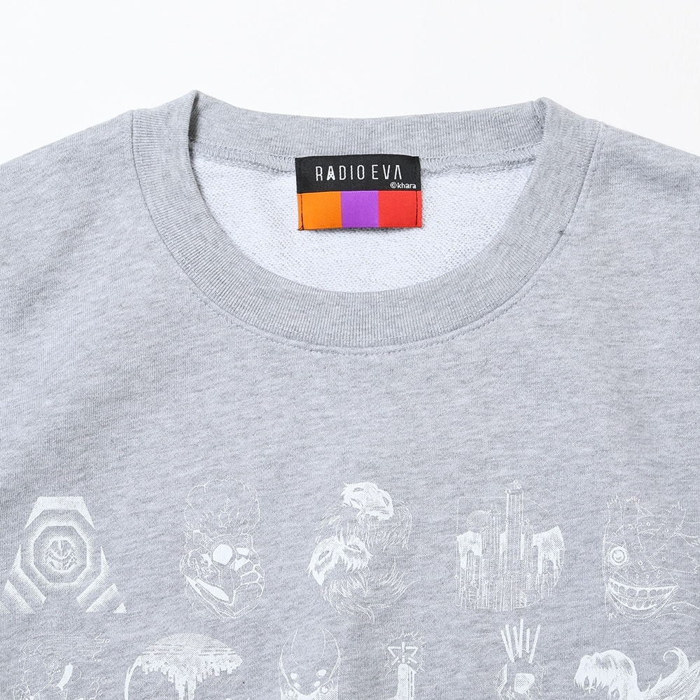 TYPOGRAPHY OF EVA Sweat (グレー) グレー XL