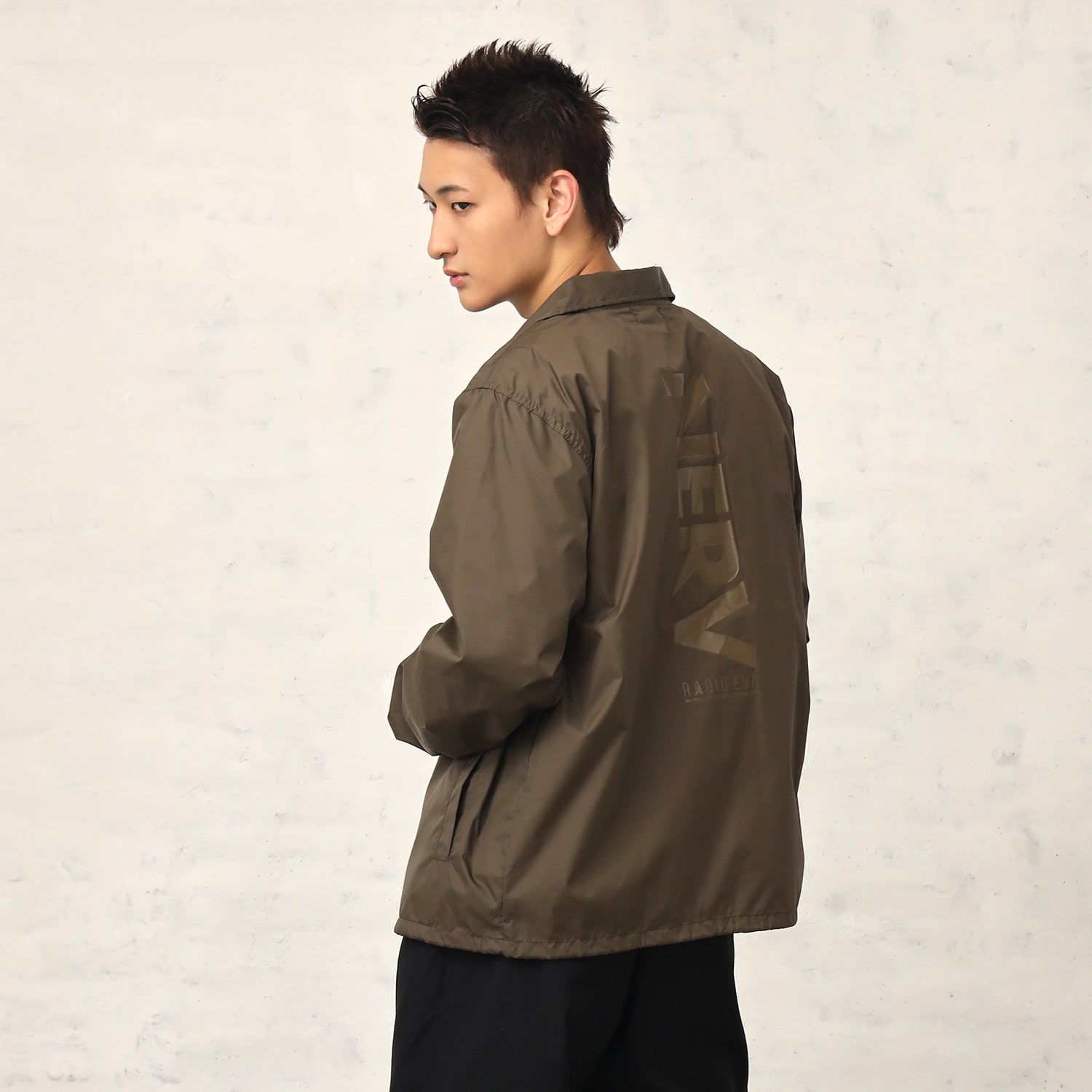 NERV COACH JACKET (BLACK) BLACK XL
