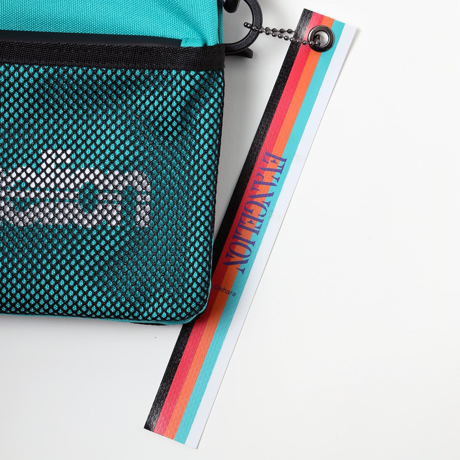 EVANGELION SHIN SACOCHE BAG by FIRE FIRST (SKY BLUE) SKY BLUE ONE SIZE