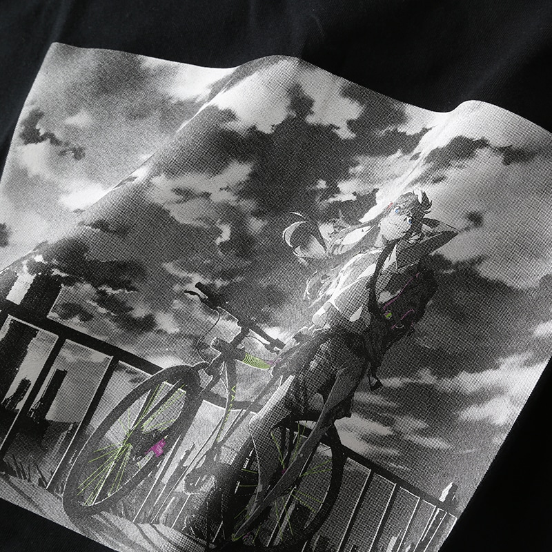 The bicycle ASUKA T-Shirt (ブラック) ブラック XL
