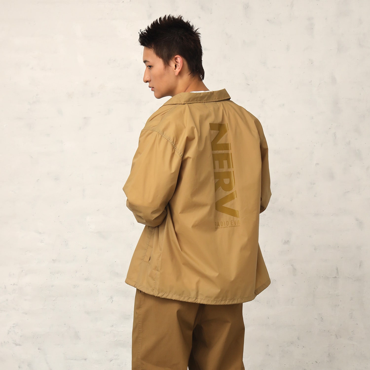 NERV COACH JACKET (BLACK) BLACK XL