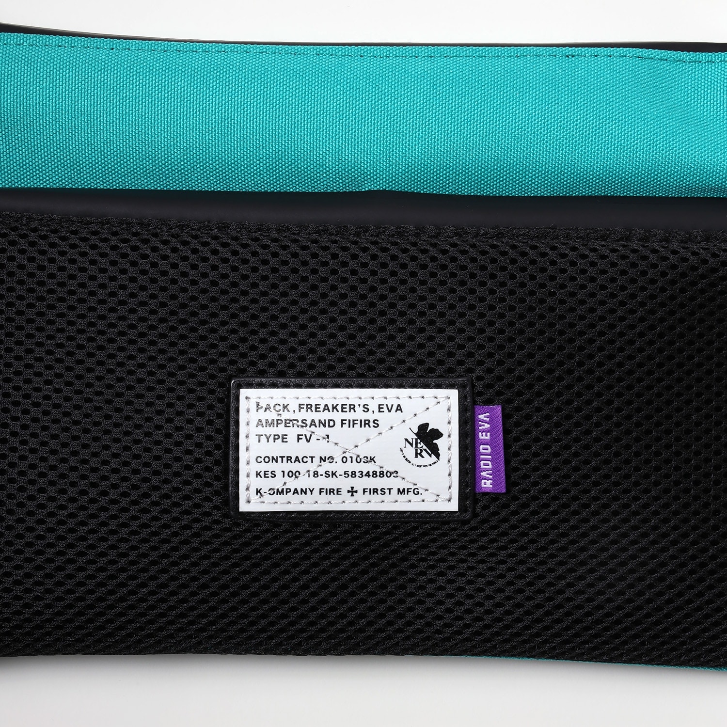 EVANGELION SHIN SACOCHE BAG by FIRE FIRST (SKY BLUE) SKY BLUE ONE SIZE