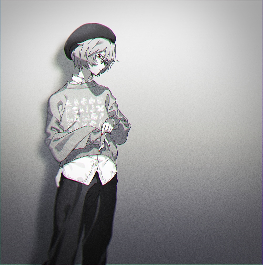 TYPOGRAPHY OF EVA Sweat (グレー) グレー L