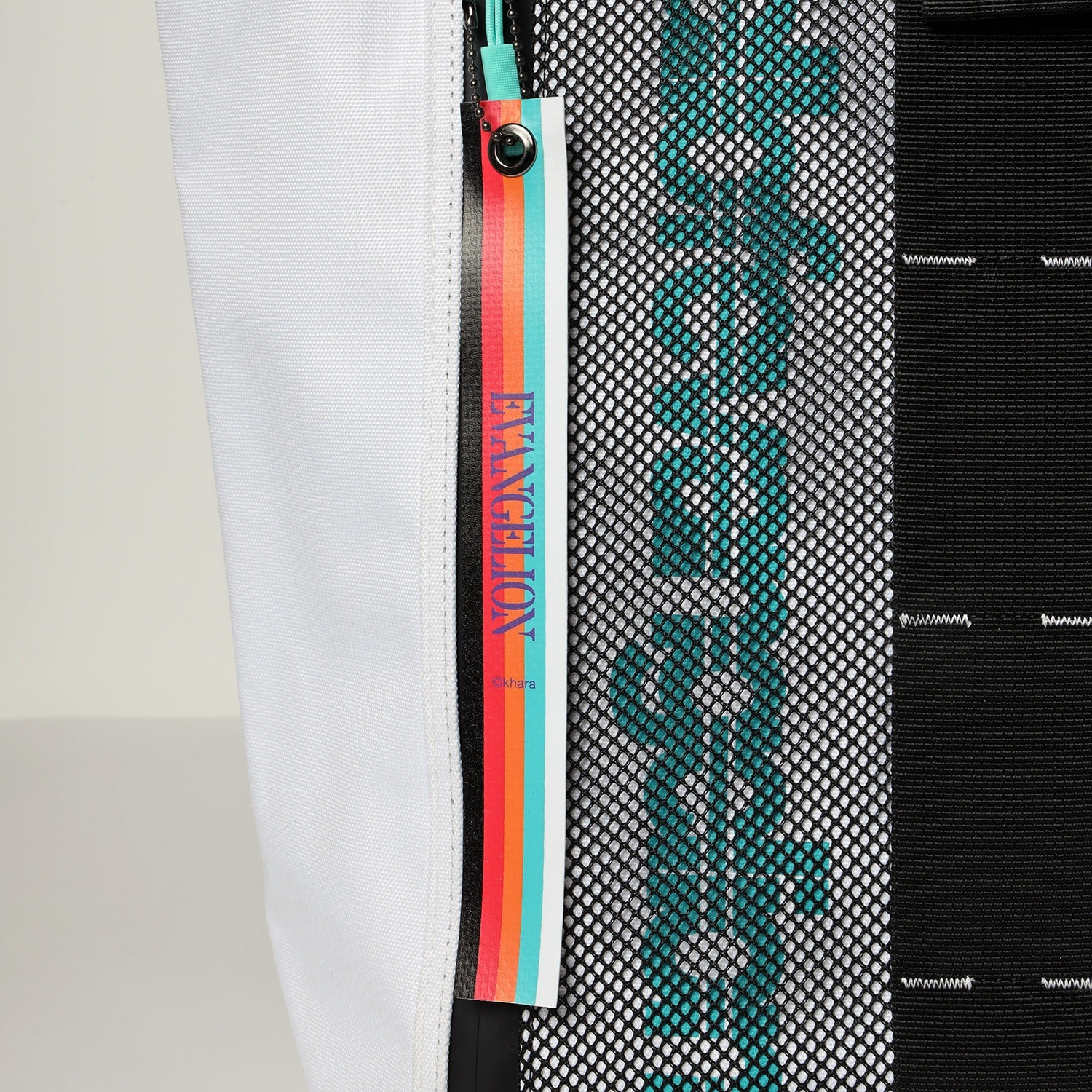 EVANGELION SHIN ROLL BACK PACK by FIRE FIRST (WHITE) WHITE ONE SIZE