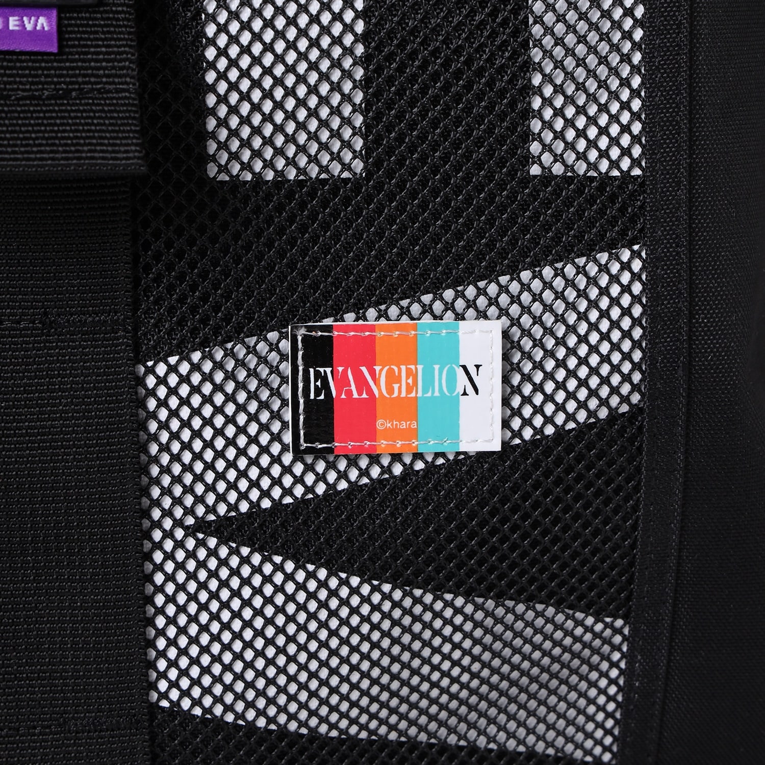 EVANGELION SHIN ROLL BACK PACK by FIRE FIRST (BLACK) BLACK ONE SIZE