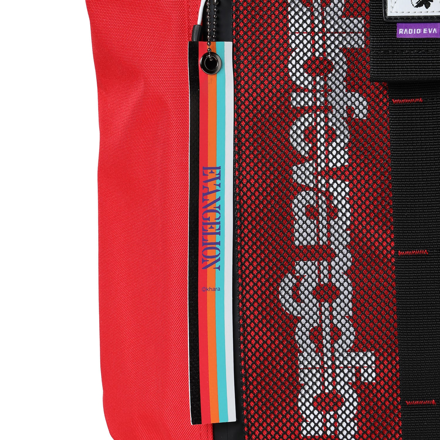 EVANGELION SHIN ROLL BACK PACK by FIRE FIRST (RED) RED ONE SIZE